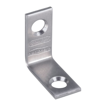 National Hardware National Hardware 1 in. H X 0.5 in. W Stainless Steel Inside Corner Brace N348-292